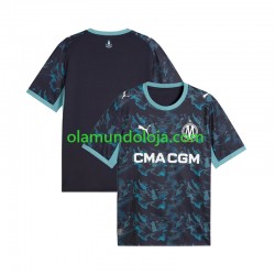 Camisola Olympique de Marseille Homem Equipamento Segundo 2026-2027 Manga Curta
